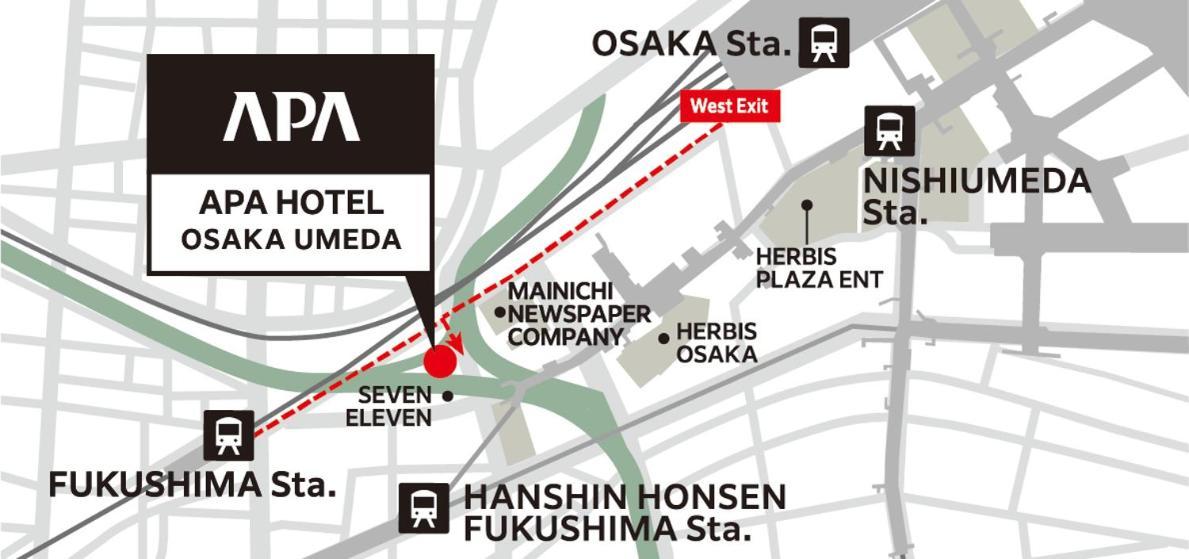 Apa Hotel Osaka Umeda Luaran gambar